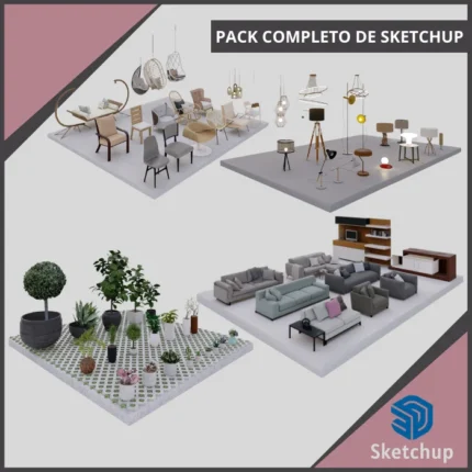 PACK COMPLETO SKETCHUP